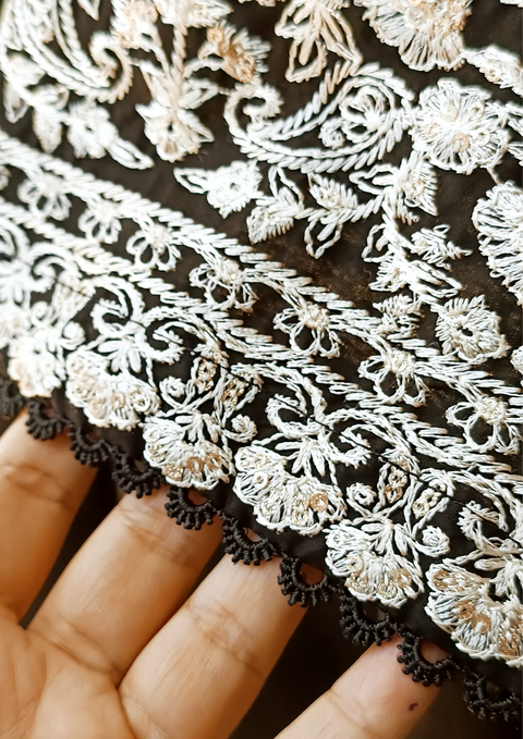 MASHMOOL COTTON (BLACK)