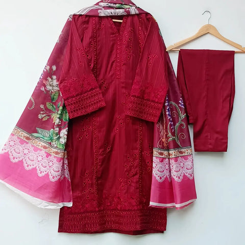 PEONY 2 (MAROON)