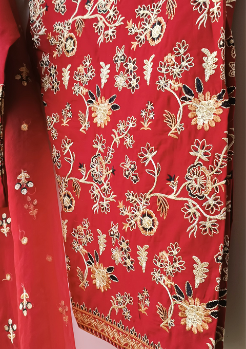 MEERAB COTTON (MAROON)