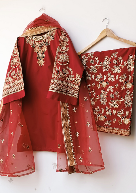 MEERAB COTTON (MAROON)