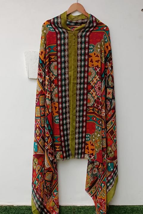 SHAMOOZ PRINTED DUPATTA - Lubana Store