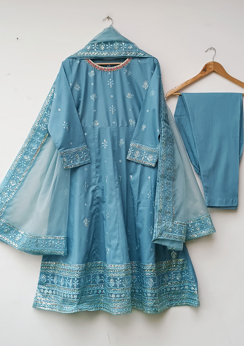 NAIMAT COTTON (CYAN)
