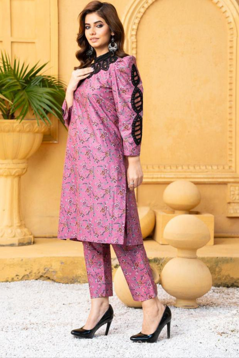 ROZANA CO ORDS (MAUVE) - Lubana Store