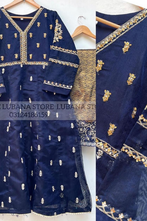 GUL MEENA (NAVY) - Lubana Store