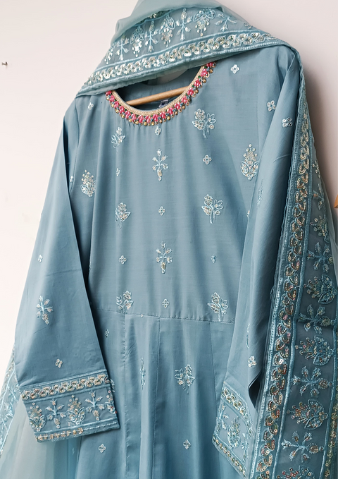 NAIMAT COTTON (CYAN)