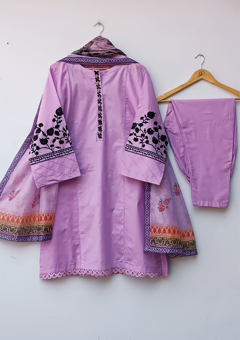 BEE TREE COTTON 3 (LILAC)