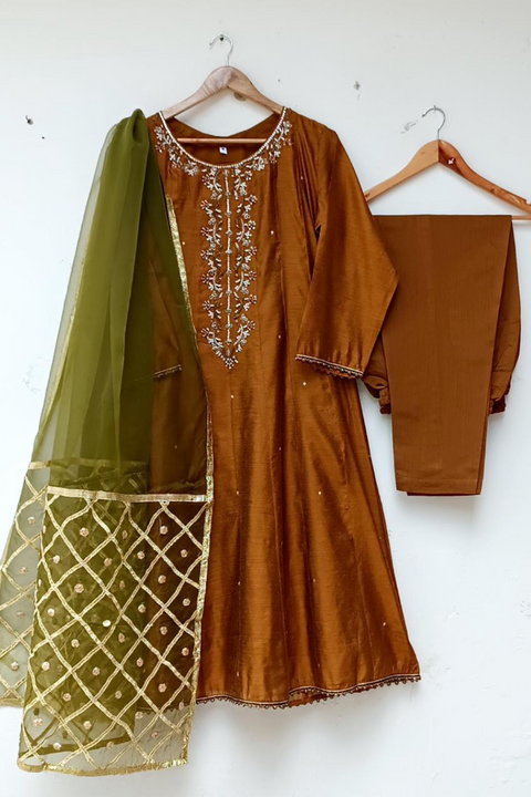 YASHMA (BROWN) - Lubana Store