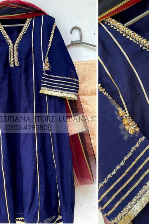 ZARMEENA (NAVY) - Lubana Store