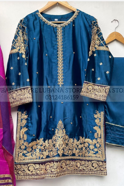 DORI SILK (NAVY) - Lubana Store
