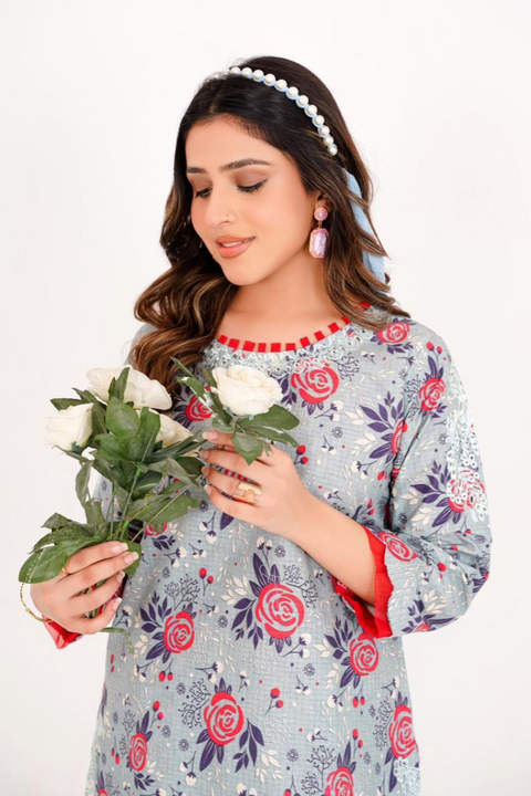 ROZANA CO ORDS (AQUA) - Lubana Store