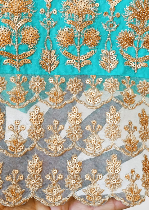 CHANDA (SEA GREEN)