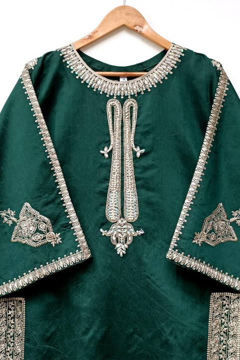 SALEHA (BOTTLE GREEN) - Lubana Store