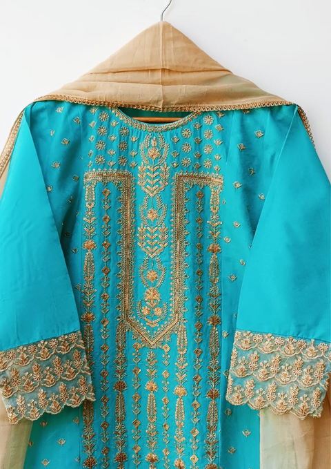 CHANDA (SEA GREEN)