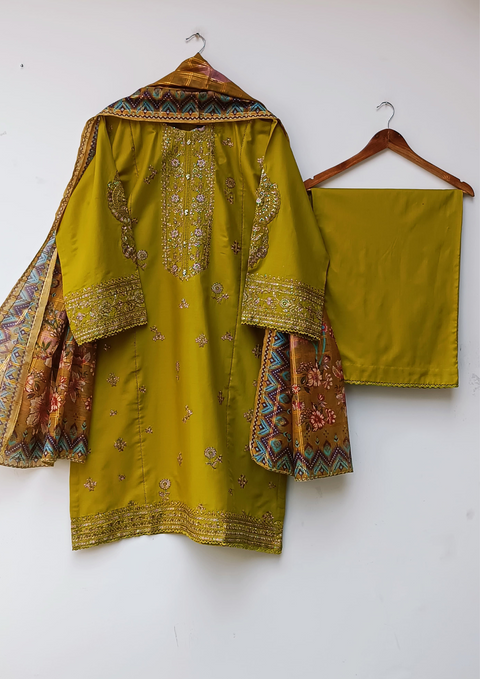 ORCHID LAWN (OLIVE)
