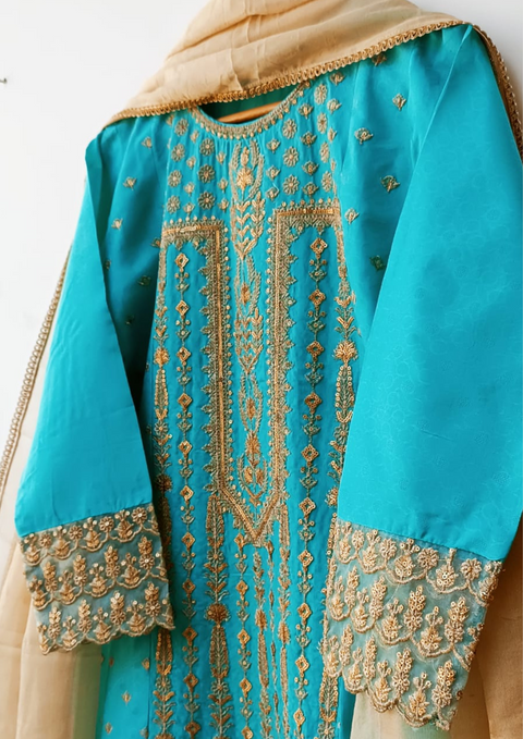 CHANDA (SEA GREEN)