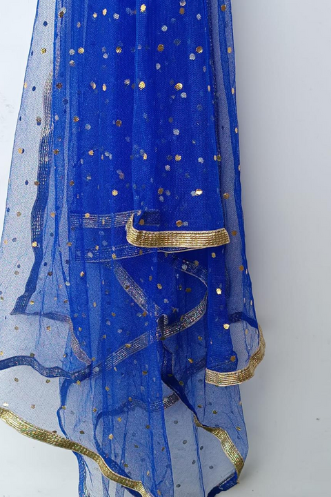 NET BINDI DUPATTA (ROYAL) - Lubana Store