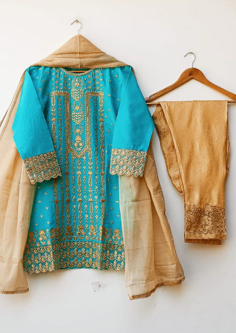 CHANDA (SEA GREEN)