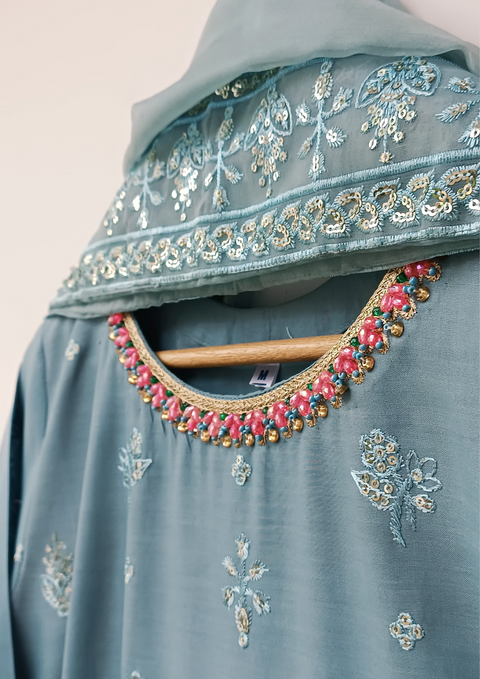 NAIMAT COTTON (CYAN)