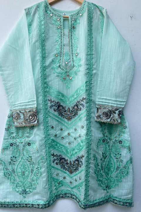 IRUM FROCK (C GREEN) - Lubana Store