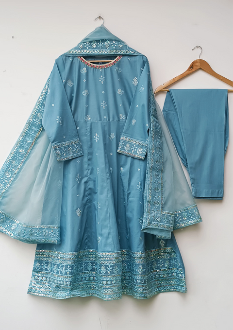 NAIMAT COTTON (CYAN)