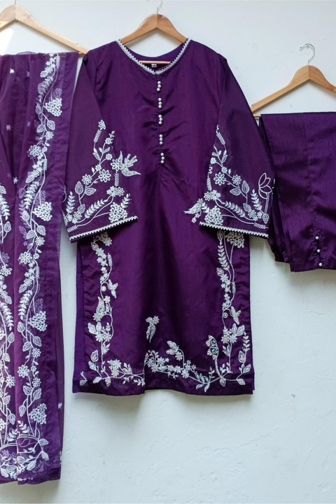 VICTORIA KHADI (PURPLE) - Lubana Store