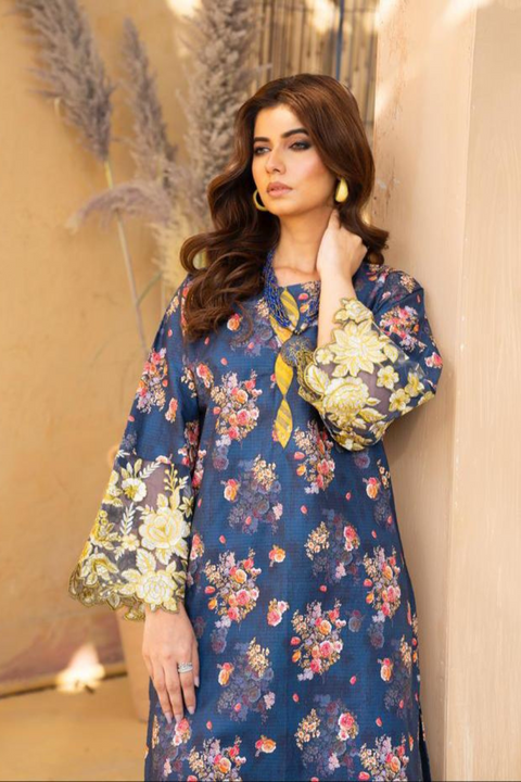 ROZANA CO ORDS (BLUE) - Lubana Store