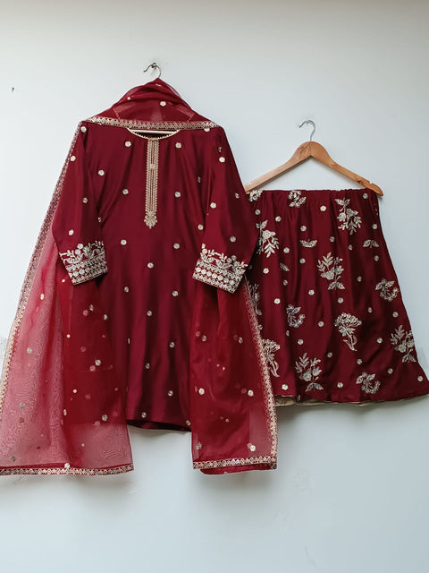 AFROZ (MAROON)