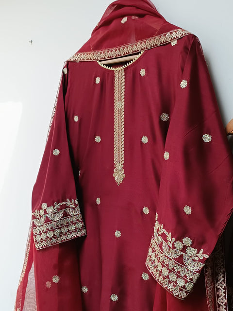 AFROZ (MAROON)