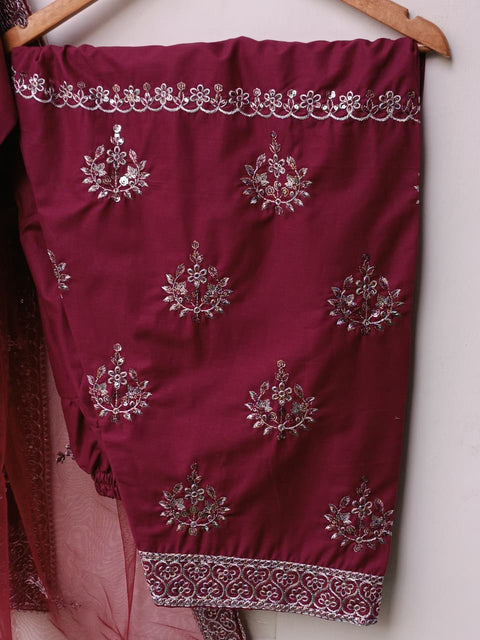 ALISSA COTTON (MAROON)