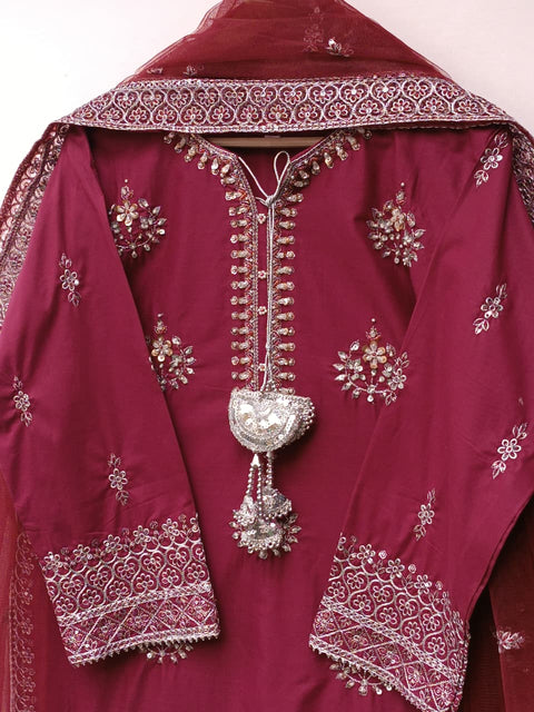 ALISSA COTTON (MAROON)