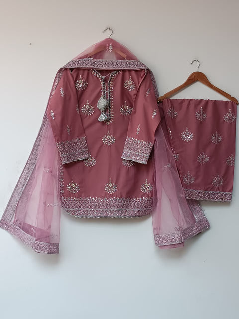 ALISSA NET (TEA PINK)