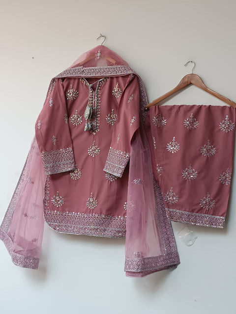 ALISSA NET (TEA PINK)