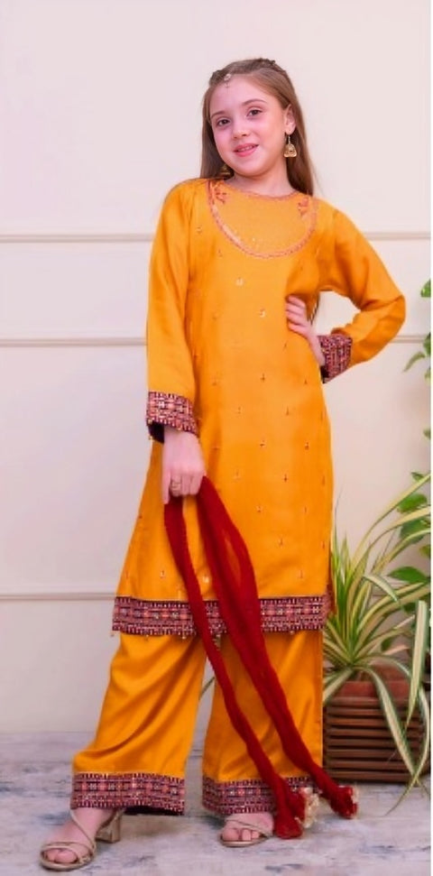 ANILA KIDS (MUSTARD)