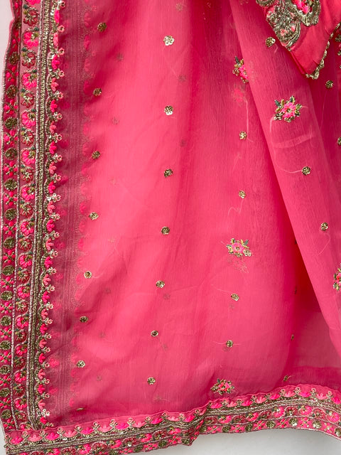 AZNA (BEIGE & CORAL PINK)