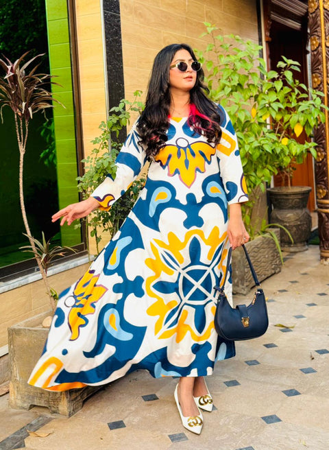 ARMAAN 3 (WHITE & NAVY)