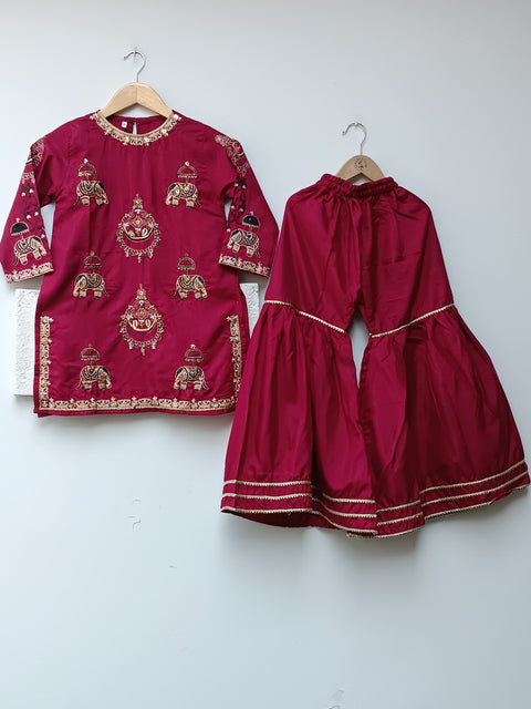 BAALI KIDS (MAROON)