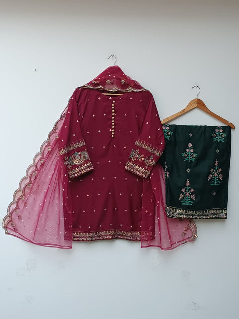 BASANTI (MAROON)