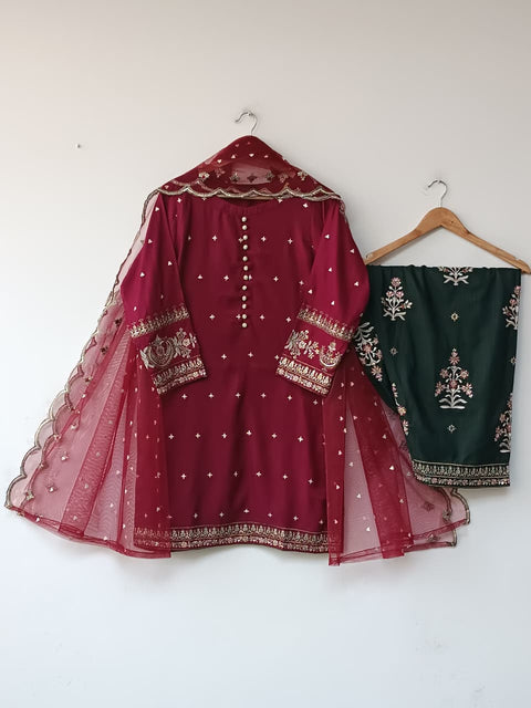 BASANTI (MAROON)