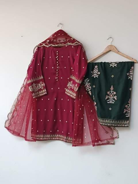BASANTI (MAROON)