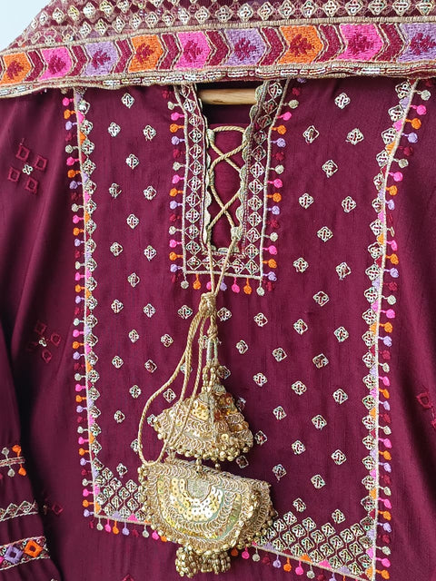 BEENA (MAROON)