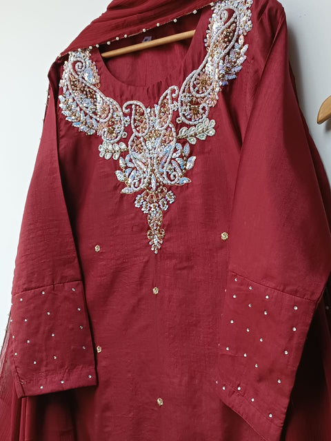 BISMIL 02 (MAROON)