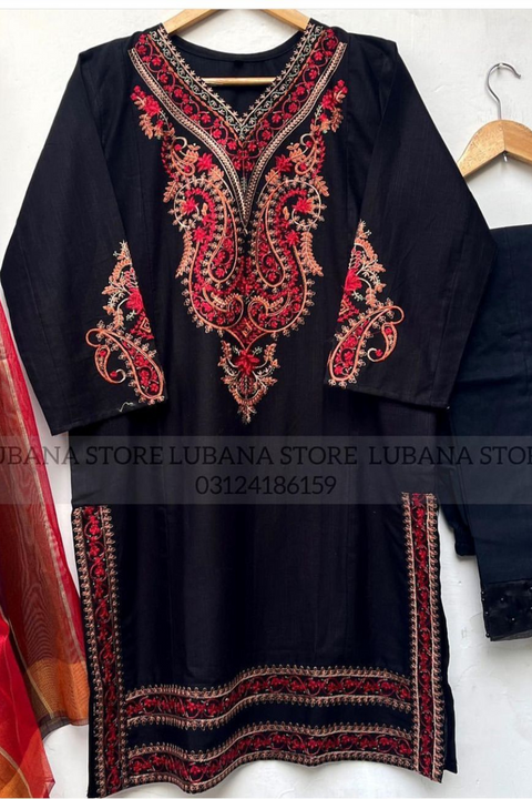 KASHMIRI STYLE 2 (BLACK) - Lubana Store