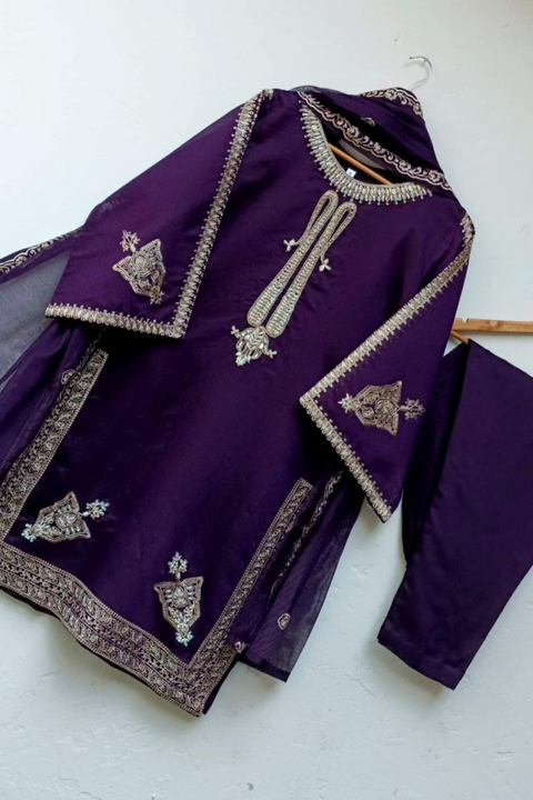 SALEHA (PURPLE) - Lubana Store