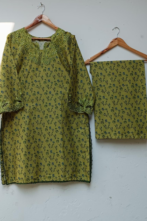 ROZANA CO ORDS (GREEN) - Lubana Store