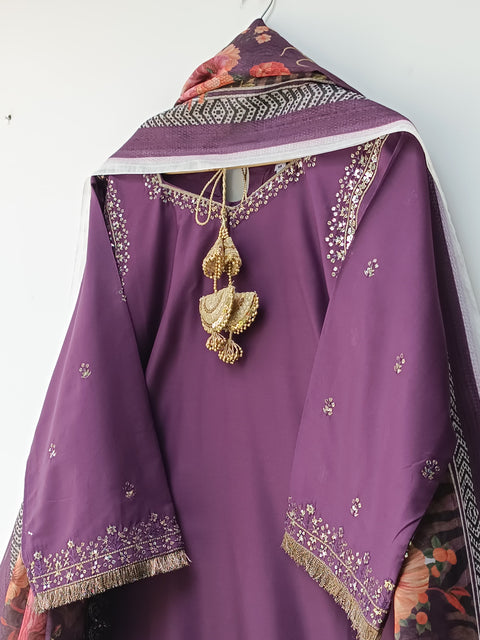 CHAHAT COTTON (PURPLE)