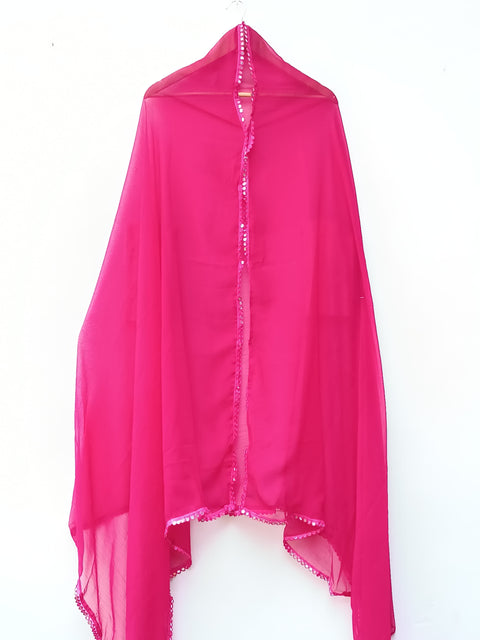 CHIFFON DUPATTA 1 (S PINK)