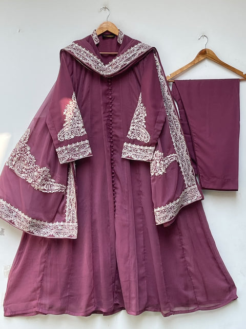CHUNARI (MAUVE)