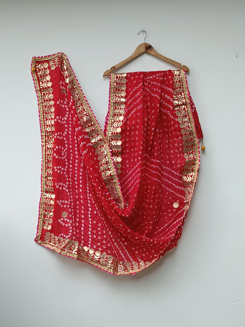 CHUNRI GOTA PASTING (RED)