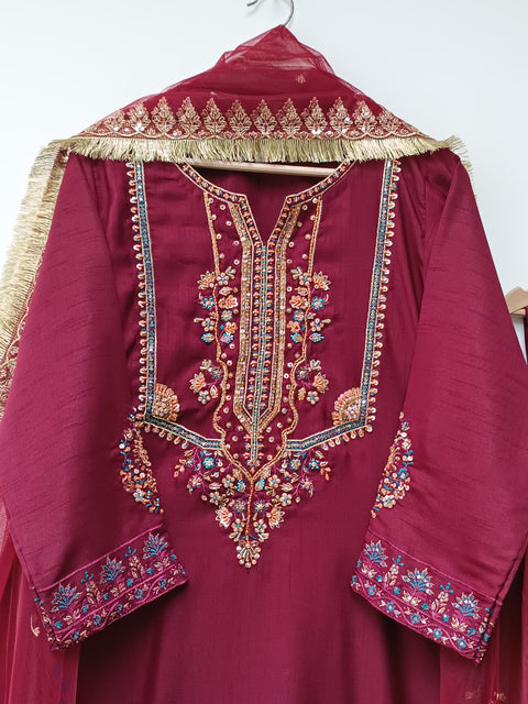 CLAUDIA (MAROON)