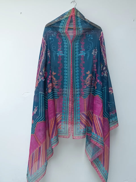 COTTON SILK (E BLUE)